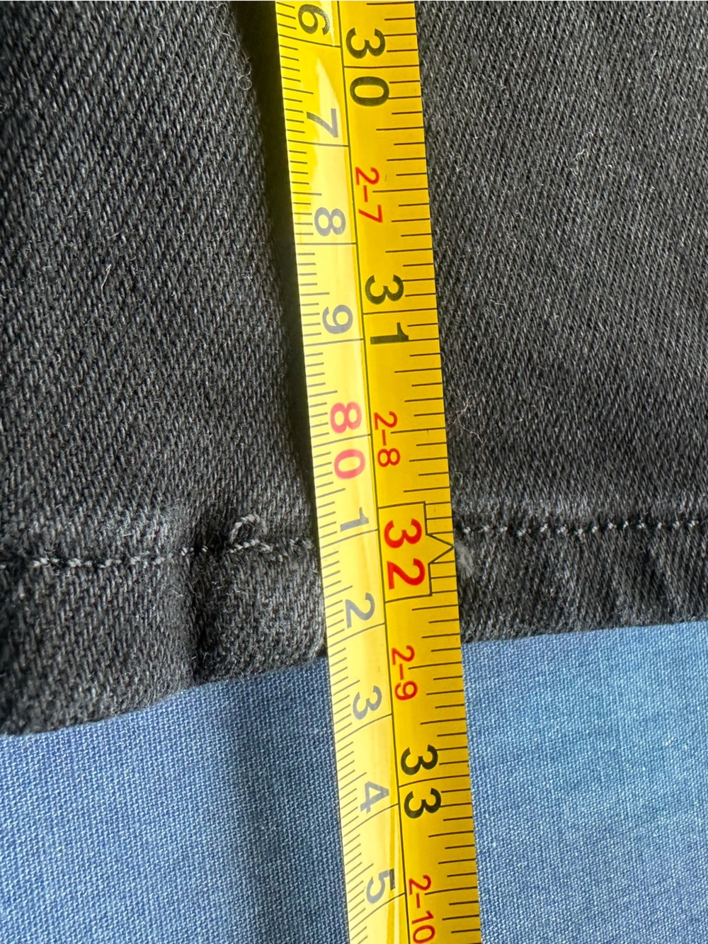 Good American Fit For Success Bootcut Denim Jumpsuit Black M NWT - Picture 7 of 7
